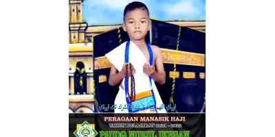 Foto Manasik Haji Angkatan Ke I Siswa PAUDQ Nurul Ikhsan
