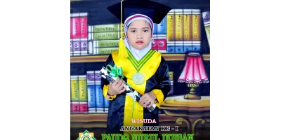 Foto Wisuda Siswa PAUDQ Nurul Ikhsan Angkatan Ke I